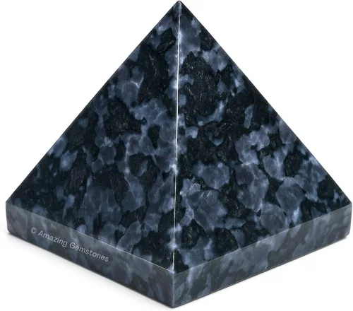 Miniatura 62 de Piedras Curativas de Cristal de Pirámide de Cuarzo Claro de Amazing Gemstone - Figura de Gran Pirámide de 2" de Piedra Natural para Meditación