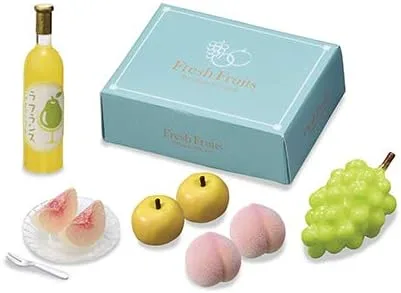 Miniatura 3 de Re-Ment Regalos de declaración de impuestos de la ciudad natal en miniatura Japan Foods Juego completo de 8 paquetes de Rement