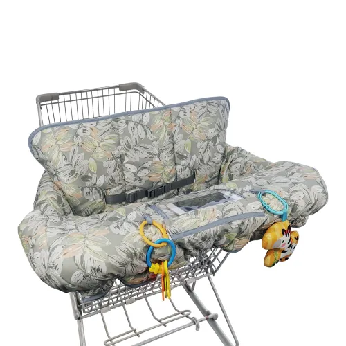 Funda para carrito de compras para bebé, niño, niña, fundas de carrito multien 1 para bebés, funda acolchada suave para silla alta infantil, lavable