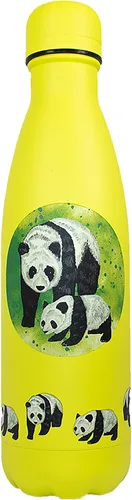Miniatura 22 de NatureVac - Black Bear de Deluxebase. Botella de agua de acero inoxidable con aislamiento térmico de 17 onzas. Frasco de vacío reutilizable y a