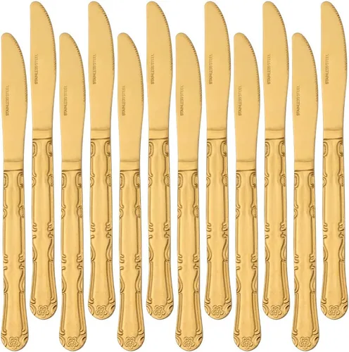 Miniatura 44 de Juego de 12 cucharas de café, mini cucharas de café, cucharas de espresso de acero inoxidable, cucharas pequeñas para postre, té, aperitivo, 4.6