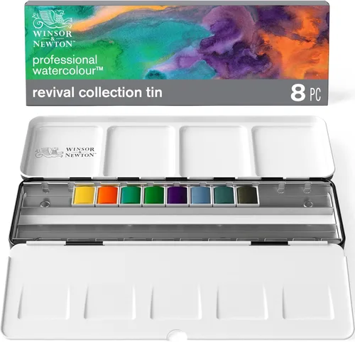 Miniatura 14 de Winsor & Newton juego compacto de acuarela profesional