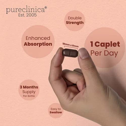 Miniatura 5 de pureclinica Veev Flora íntima - Soporte para microbioma vaginal e intestinal - 50 mil millones de UFC - Probióticos, prebióticos, arándano