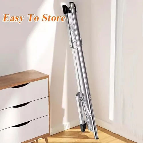 Miniatura 7 de Collapsible Clothes Drying Rack, Heavy Duty 201 Stainless Steel, Space Saving Foldable Laundry Rack, Portable Garment Dryer for Indoor/Outdoor Use