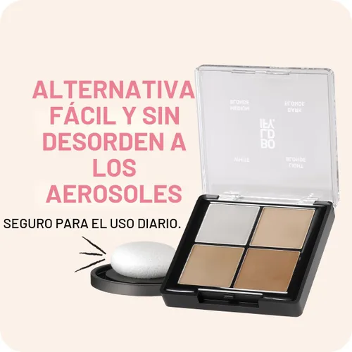 Miniatura 8 de BOLDIFY Kit de Muestra de Color en Polvo de Línea Capilar – Color de Cabello para Retoque de Raíces para Cobertura de Canas, Polvo para el Cabello