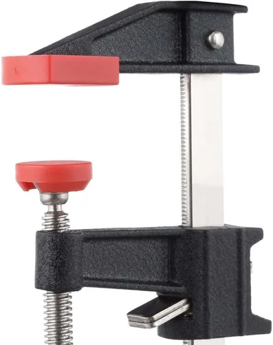 Miniatura 2 de BESSEY GSCC4PK-C Juego de abrazaderas para carpintería, estilo F con mango de madera, almohadillas reemplazables, 2 x 6 pulgadas y 2 x 12 pulgadas