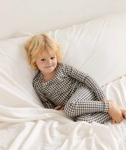 Miniatura 97 de AVAUMA Conjunto de pijama de algodón para bebés y niñas de 6 meses a 7 años
