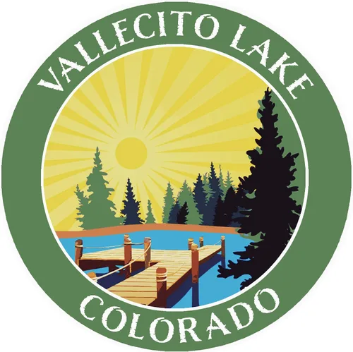 Miniatura 4 de Lake Dock - Vallecito Lake - Colorado 3.5" Ventana Coche Camión Adhesivo Adhesivo Vacaciones Aventura Tema Novedad Apliques Gris