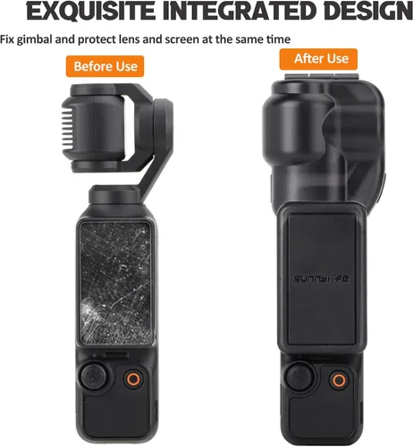 Miniatura 3 de Funda de pantalla de cardán compatible con DJI OSMO Pocket 3, protector de lente de cámara, funda protectora para Osmo Pocket 3, accesorios de Osmo