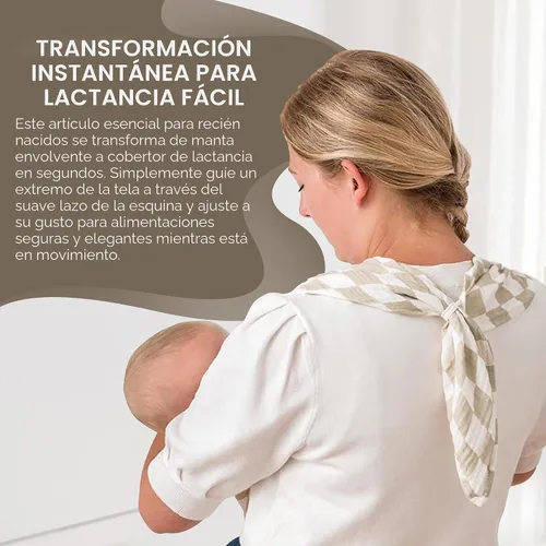 Miniatura 4 de Itzy Ritzy Cobertor Multiusos Boss de Lactancia – Una Cubierta de Lactancia, Manta para Envolver, Cobertura para Asiento de Auto, Tapete para Tiempo