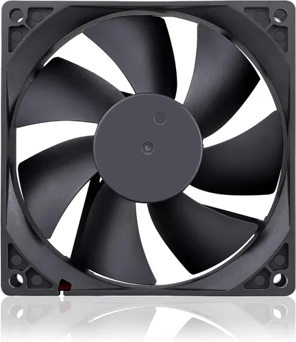 Miniatura 3 de GDSTIME 3.622 in x 3.622 in x 0.984 in 3.543 in 3.6 pulgadas 12v sin escobillas DC ventilador de enfriamiento 2 pines