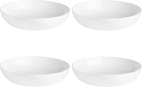 Miniatura 11 de Everyday White by Fitz and Floyd Nevaeh Coupe - Juego de vajilla de 16 piezas, servicio para 4 personas
