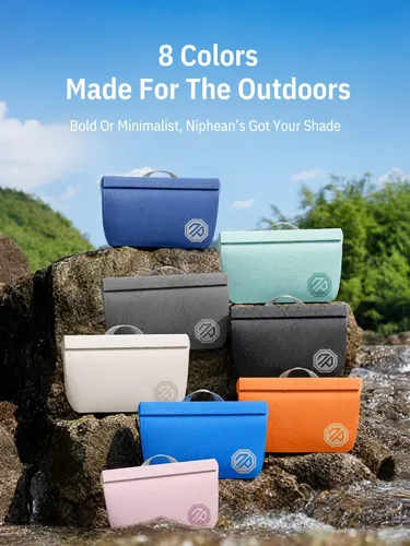Miniatura 8 de niphean IPX7 - Bolso riñonera impermeable con cierre magnético de una mano, resistente bolsa seca para kayak, tabla de remo, accesorios esenciales
