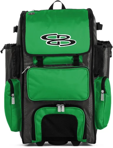 Miniatura 82 de Boombah Rolling Superpack - Bolsa para equipo de béisbol/sóftbol, varios colores, mango telescópico y capacidad para 4 murciélagos, versión