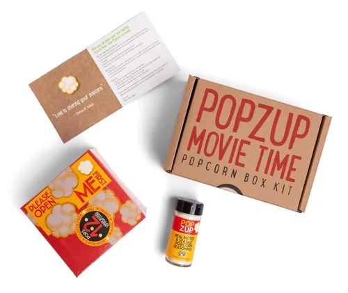 Popzup Kit de palomitas de maíz Movie Time - Microondas