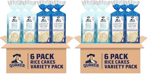 Miniatura 12 de Quaker crujientes de arroz, paquete con 6 variedades de sabores