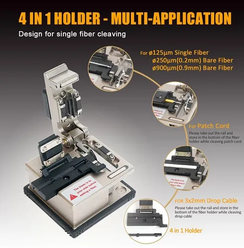 Miniatura 3 de Proskit MT-7602-C - Medidor de potencia de fibra 4 en 1, detector de fallas visuales, probador de cable de red, medidor de potencia de fibra