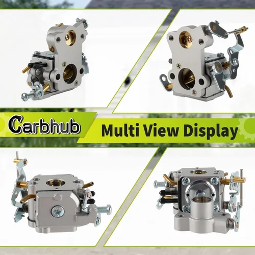 Miniatura 6 de Carbhub Carburador para Poulan P3314 P3416 P3816 P4018 PP3416 PP3516 PP3816 PP4018 PPB3416 PPB4018 PPB4218 42cc Motosierra de Gas de Potencia