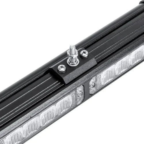 Miniatura 6 de lamphus SolarBlast sbls64 29" 24 W LED Advertencia Tráfico de Emergencia Advisor – Barra de luz ámbar azul, Azul