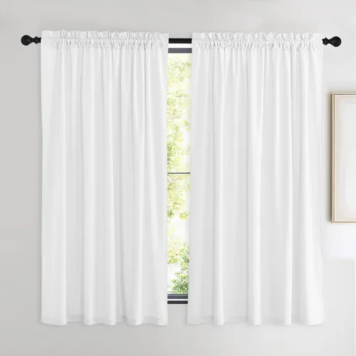Miniatura 114 de NICETOWN Cortinas opacas de terciopelo extralargas negras de 120 pulgadas de largo para telón de fondo, cortinas de terciopelo con aislamiento Serie