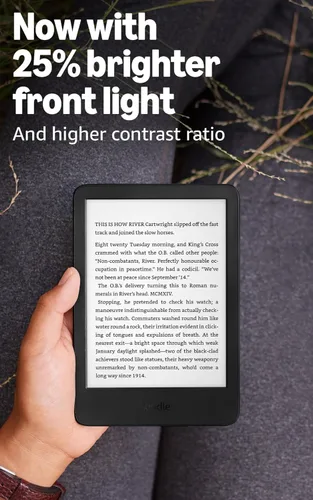 Miniatura 3 de Amazon Kindle 16 GB (último modelo): El Kindle más ligero y compacto, con cambios de página más rápidos y mayor relación de contraste para una mejor