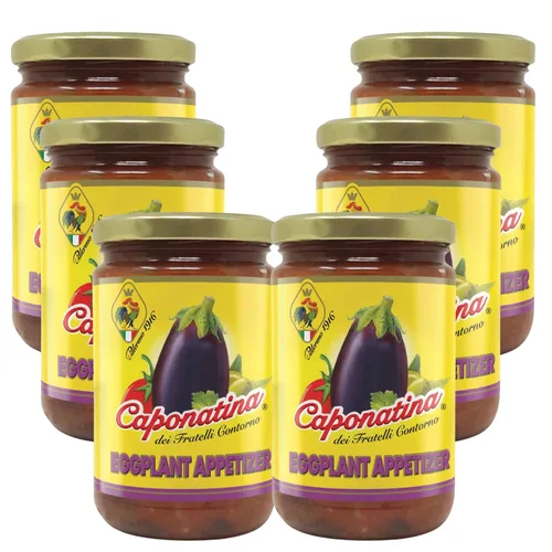 Miniatura 8 de Contorno Aperitivo de alcachofa Caponatina 10.5 oz Ideal para Bruschetta Hecho en Italia