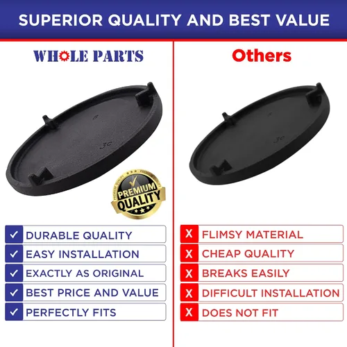 Miniatura 7 de Tapa de quemador Whole Parts mejorada (negro) N.º de pieza PA080015, repuesto y compatible con algunos electrodomésticos de cocinas de gas Viking
