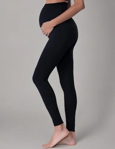 Miniatura 7 de POSHDIVAH - Leggings de maternidad para mujer para usar sobre el vientre, pantalones de yoga para embarazo, leggings para entrenamiento activo