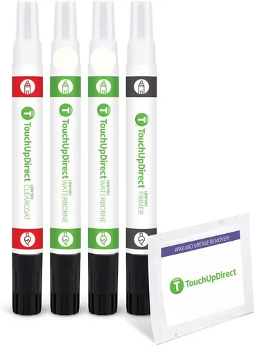 Miniatura 147 de TouchUpDirect NH-578 Taffeta White compatible con Pintura de retoque Honda Exact Match en aerosol - Kit esencial Tafetán Blanco