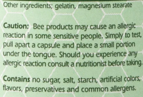 Miniatura 3 de Y.S. ECO Bee Farms - Polen de abeja 100% puro, 1,000 mg- 200 cápsulas