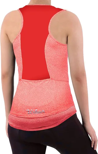 Miniatura 3 de Camiseta sin mangas con espalda cruzada para mujer con bolsillos