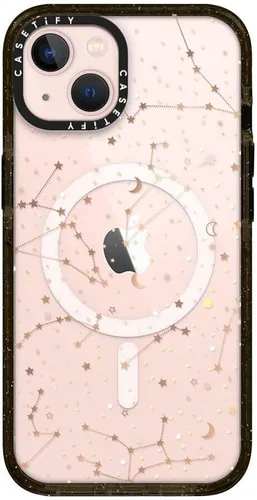 Miniatura 443 de Funda Impact de CASETiFY para iPhone 13 Pro Max con Magsafe - Estuche Claro Cuento de Invierno - Claro Negro Estuche transparente Winter Tale