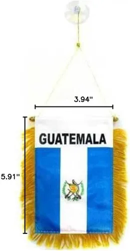 Miniatura 5 de AZ FLAG Israel - Mini pancarta israelí de 5.9 x 3.9 in, con ventosa, colgador de ventosa de 5.9 x 3.9 in