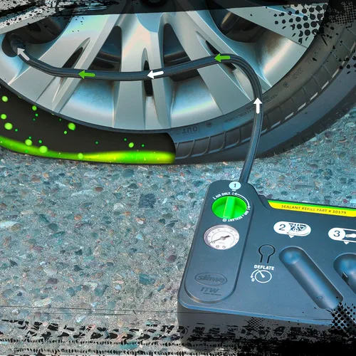 Miniatura 4 de Slime juego de reparación digital de llanta desinflada, Analógico