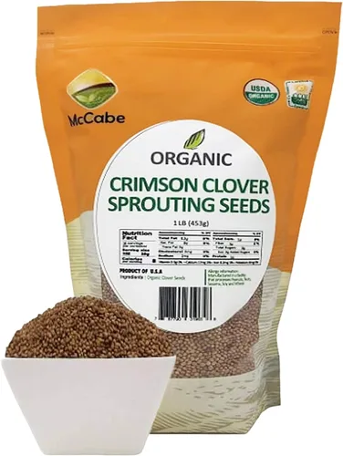 Miniatura 5 de McCabe Semillas de germinación de alcaravea orgánicas, semillas de alcaravea para microverdes 1 libra, ricas en fibra y minerales, certificado USDA