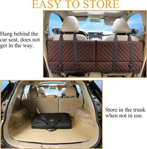 Miniatura 3 de Ablechien Colchón de coche no inflable, extensor de asiento trasero para camión, hamaca de perros, colchón de cama de camión, colchón de campamento
