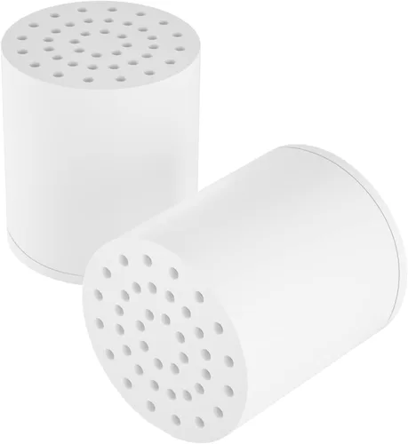 Miniatura 16 de Filtro de ducha de 20 etapas para agua dura, con 1 cartucho reemplazable, filtro de agua de ducha de alto rendimiento para eliminar cloro y flúor