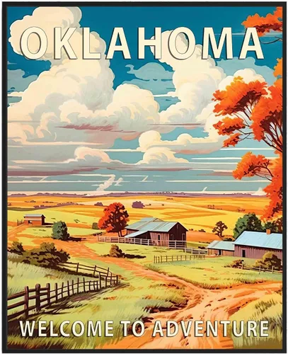Miniatura 29 de Póster artístico de Alaska, decoración artística de paisaje retro de Estados Unidos, pintura de montaña y paisaje de aventura para dormitorio, sala