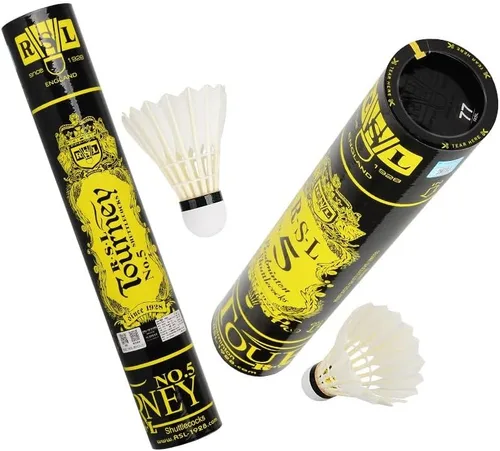 Miniatura 7 de No.5 Tourney Badminton Shuttlecock Birdy 12-Pack (velocidad-77)