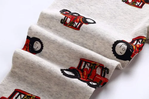 Miniatura 6 de RKOIAN Conjunto de pijamas de manga larga para niños pequeños, 100% algodón, ropa de dormir para niños pequeños