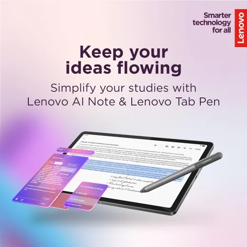 Miniatura 4 de Lenovo Idea Tab - Tablet para Universidad - Pantalla táctil IPS de 11" 2.5K - 90Hz - MediaTek Dimensity 6300 - 8 GB de memoria - 256 GB