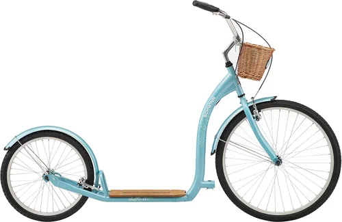 Miniatura 2 de Schwinn - Patinete Shuffle para adultos con rueda delantera de 26 pulgadas, rueda trasera de 20 pulgadas, frenos lineales de aleación y marco