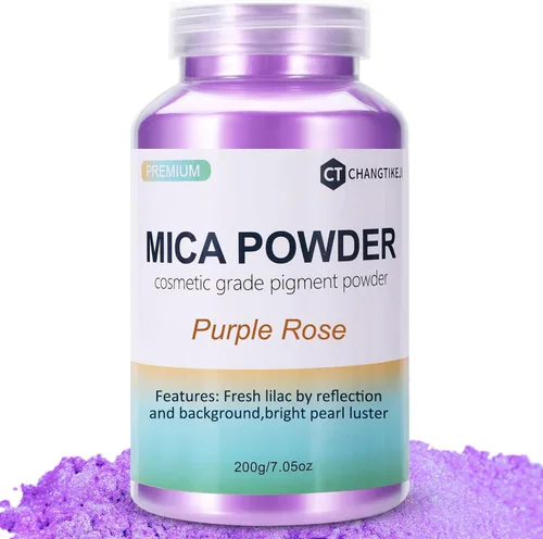 Miniatura 46 de CHANGTIKEJI Polvo de mica – 81 colores – 0.35 oz/botella de pigmento natural en polvo para resina epoxi, fabricación de jabón, fabricación de velas