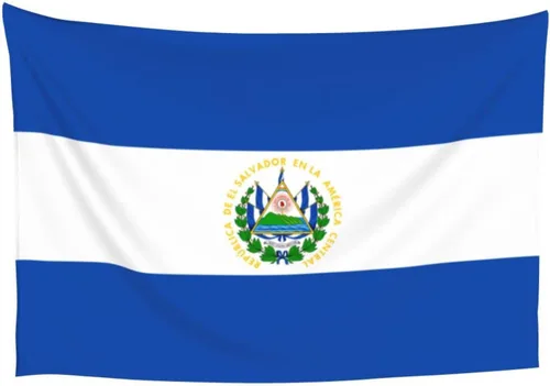 LIFANGMI Tapiz decorativo de la bandera de El Salvador de 60 x 40 pulgadas, tapiz decorativo para dormitorio, sala de estar, dormitorio universitario