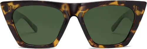 Miniatura 2 de SOJOS Trendy Oversized Square Cateye Polarized Sunglasses for Women and Men