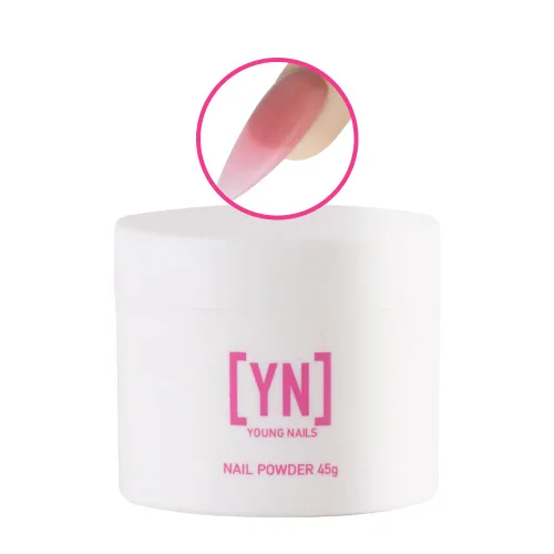 Miniatura 3 de Young Nails Polvos acrílicos, velocidad. Creado para una consistencia impecable y una adherencia superior. El polvo de velocidad comienza a fijarse