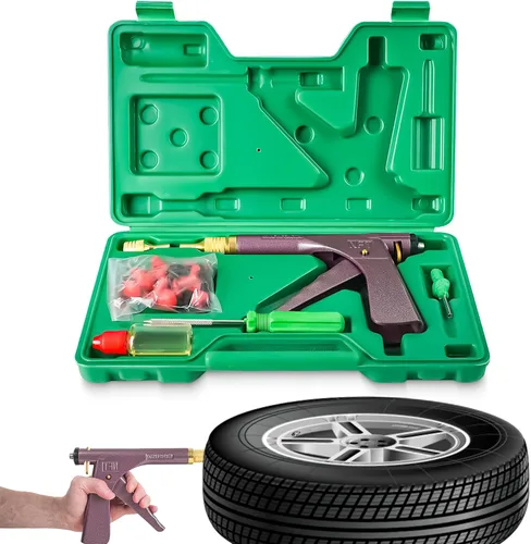 Kit de tapones para neumáticos, kit de reparación de neumáticos, kit de enchufe de neumáticos de hongo, herramientas de reparación de neumáticos