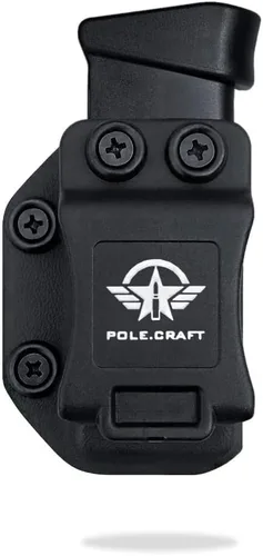 Miniatura 10 de Funda para cargador Kydex IWB/OWB - Mag Carrier - Para cargador doble de 0.354 in .40 / 0.354 in .40 cargador individual - P365 1911 Glock 19 19X 17