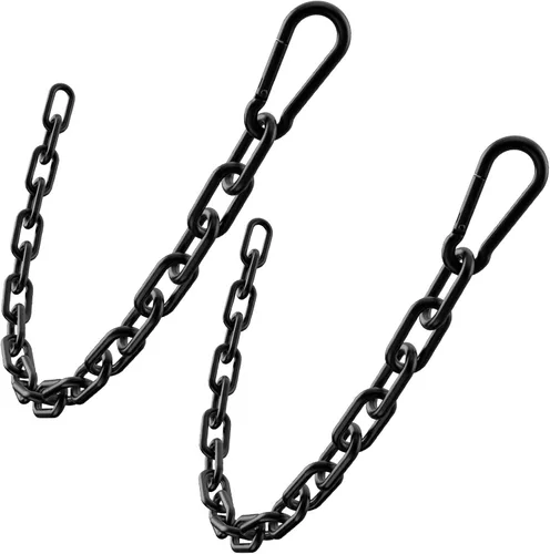 Miniatura 10 de Cadena de fitness, cadena de levantamiento de pesas, cadena de extensión de cable de ejercicio de acero inoxidable 304, barra desplegable LAT