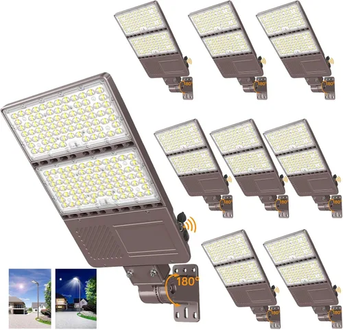 Miniatura 24 de Luz LED de estacionamiento de 150 W, 120 W, 90 W, ajustable, con certificación UL, 5700 K, 5000 K, 4500 K, sintonizable, 22500 lm luz comercial